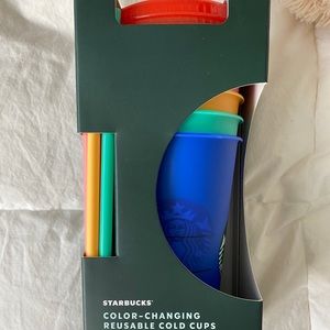 LIMITED EDITION STARBUCKS COLOR CHANGING CUPS